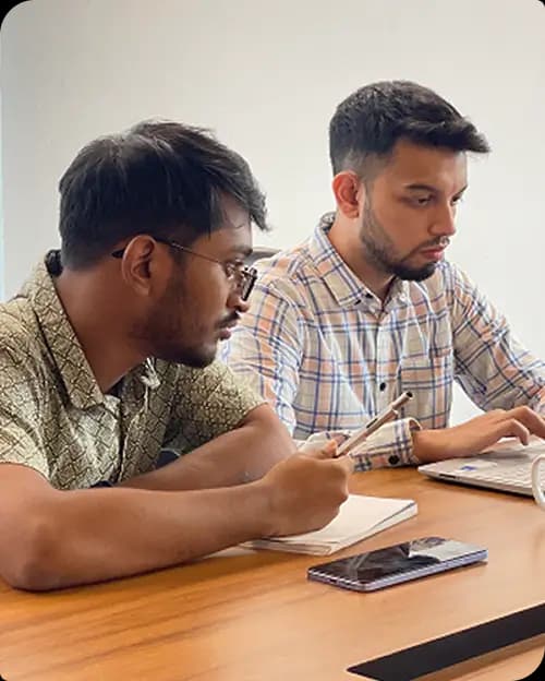Team receiving award